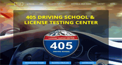 Desktop Screenshot of 405drivingschool.com